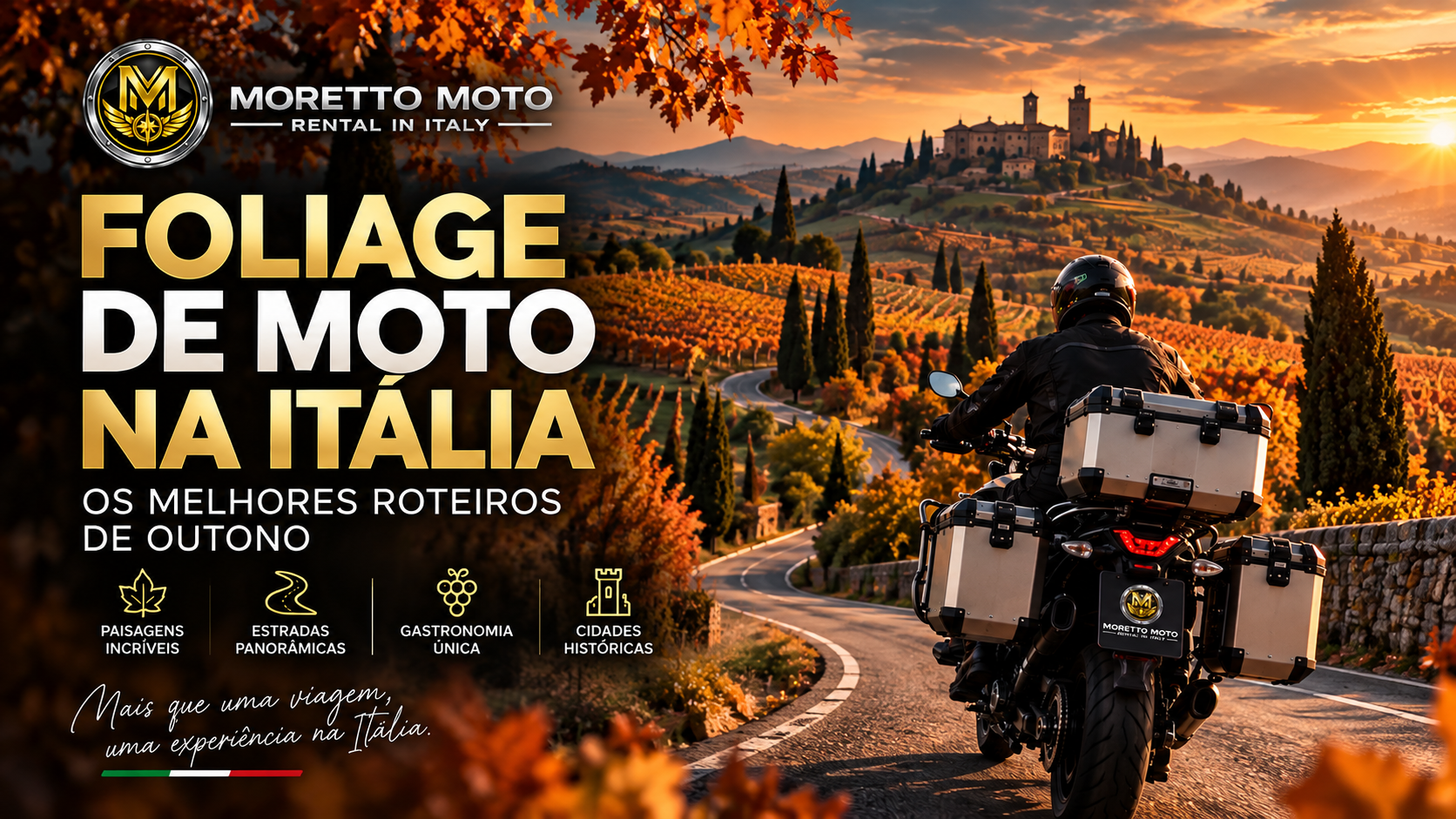 Foliage in moto in Italia: i migliori itinerari d'autunno